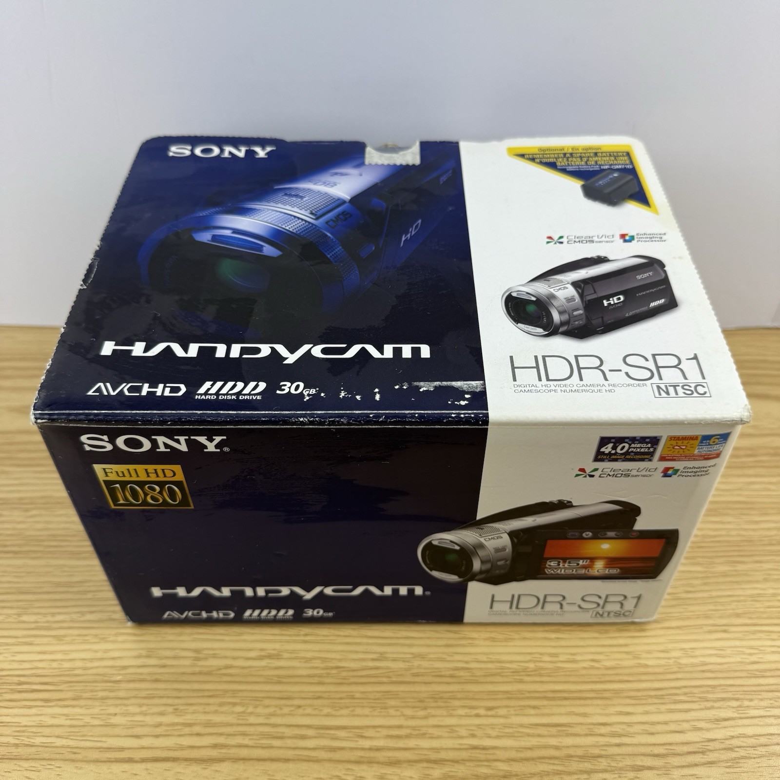 Sony HDR-SR1 HDD HD Handycam Camcorder Carl Zeiss 30GB Mint Condition Sony HDR-SR1 HDD HD Handycam Camcorder Carl Zeiss 30GB Mint Condition