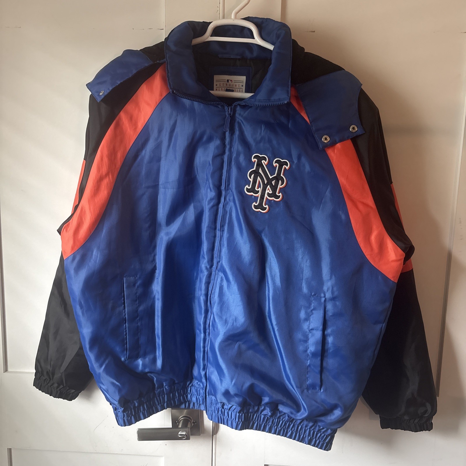 Vintage New York Mets Genuine Merchandise Puffer Winter Jacket size Adult XL Vintage New York Mets Genuine Merchandise Puffer Winter Jacket size Adult XL