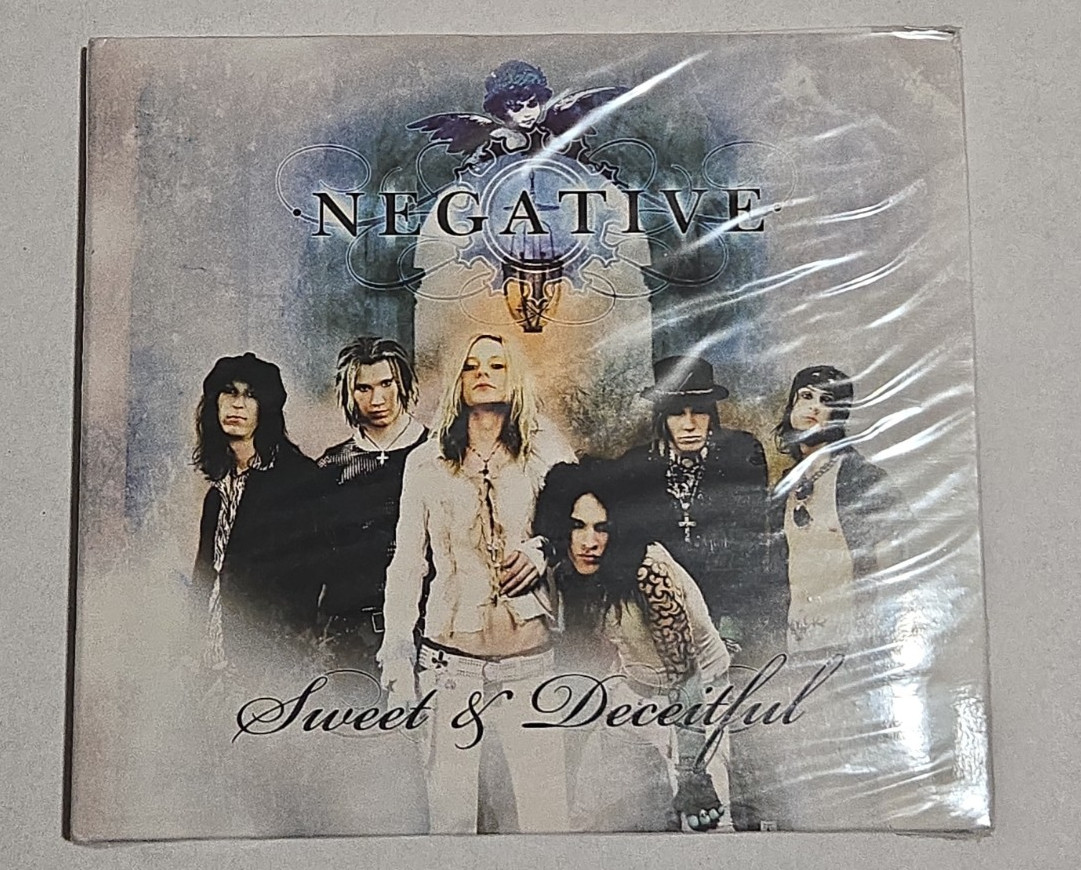 Negative Sweet Deceitful CD Digipak RARE 2004 RUSSIAN HIM FINNISH ROCK LOVE META Negative Sweet Deceitful CD Digipak RARE 2004 RUSSIAN HIM FINNISH ROCK LOVE META