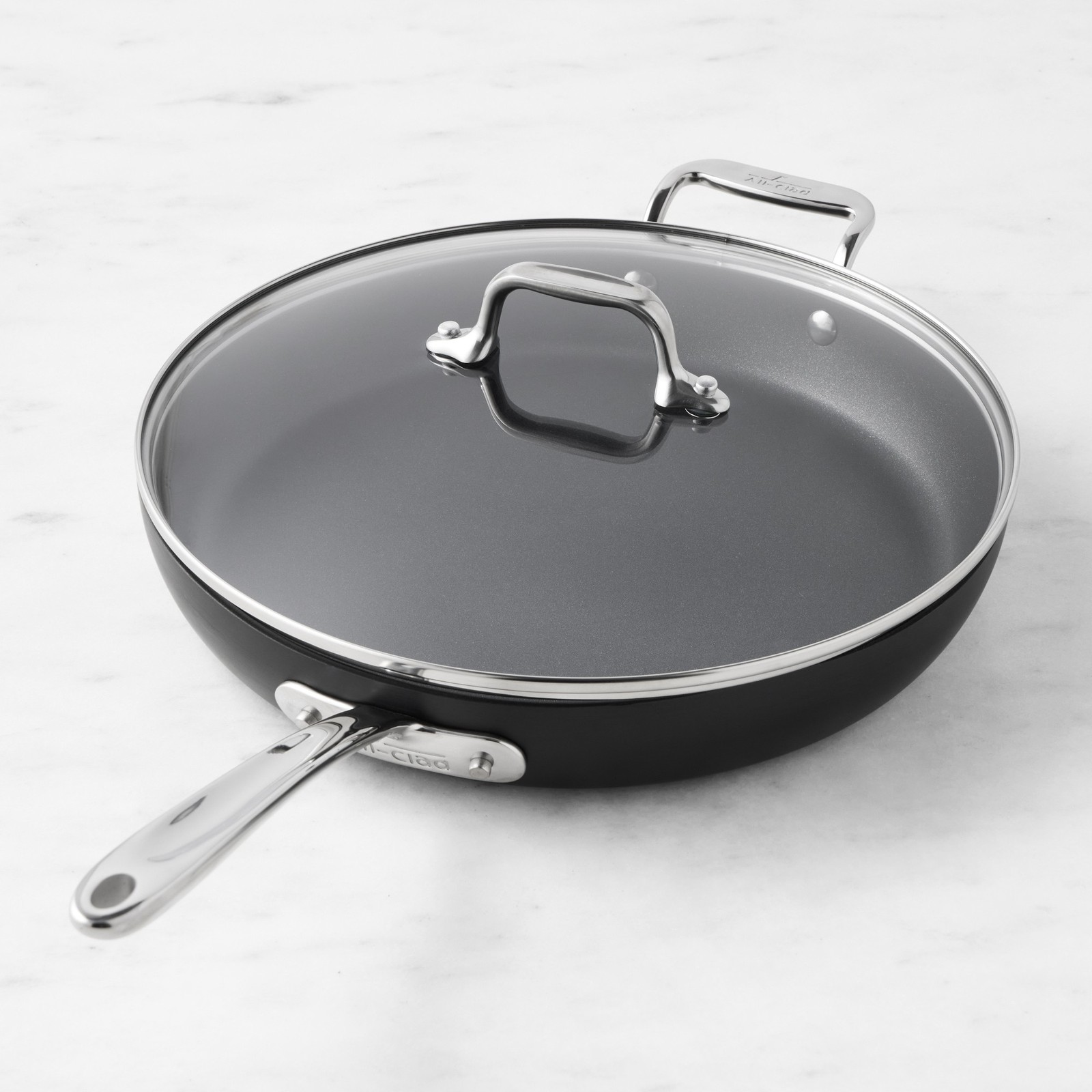 All-Clad HA1 Expert Nonstick Fry Pan with Lid, 12 All-Clad HA1 Expert Nonstick Fry Pan with Lid, 12