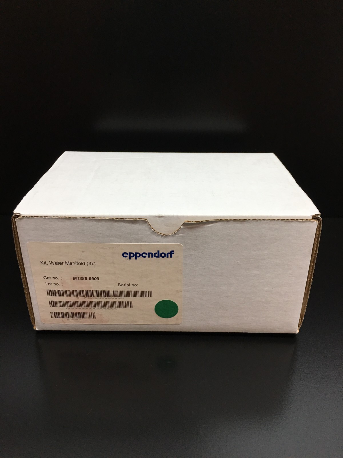 Eppendorf Cat No M1386-9909 Kit Water Manifold 13860035 REV 00-D Eppendorf Cat No M1386-9909 Kit Water Manifold 13860035 REV 00-D