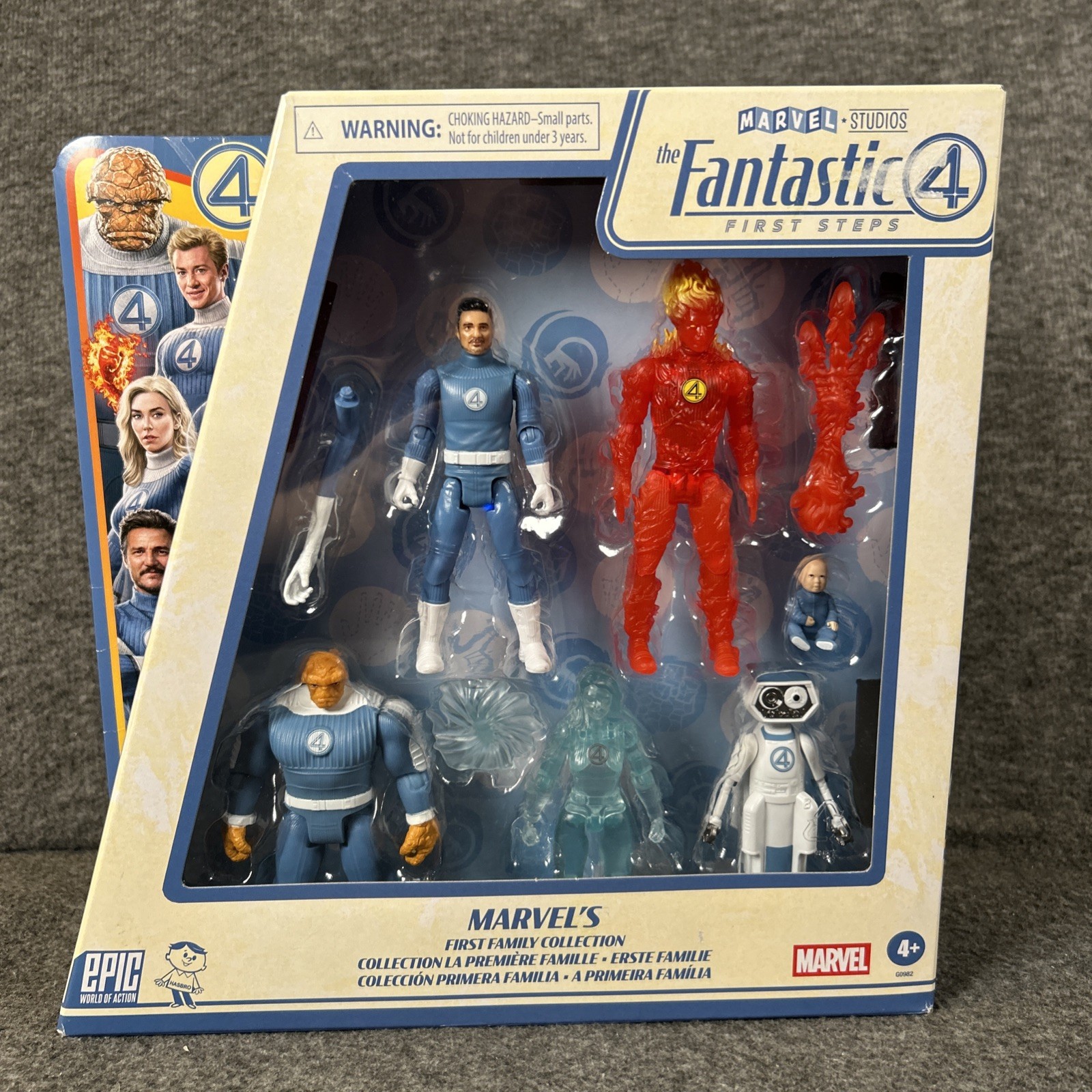 Marvel Fantastic Four First Steps First Family 6 Pack 3.75\ Marvel Fantastic Four First Steps First Family 6 Pack 3.75\