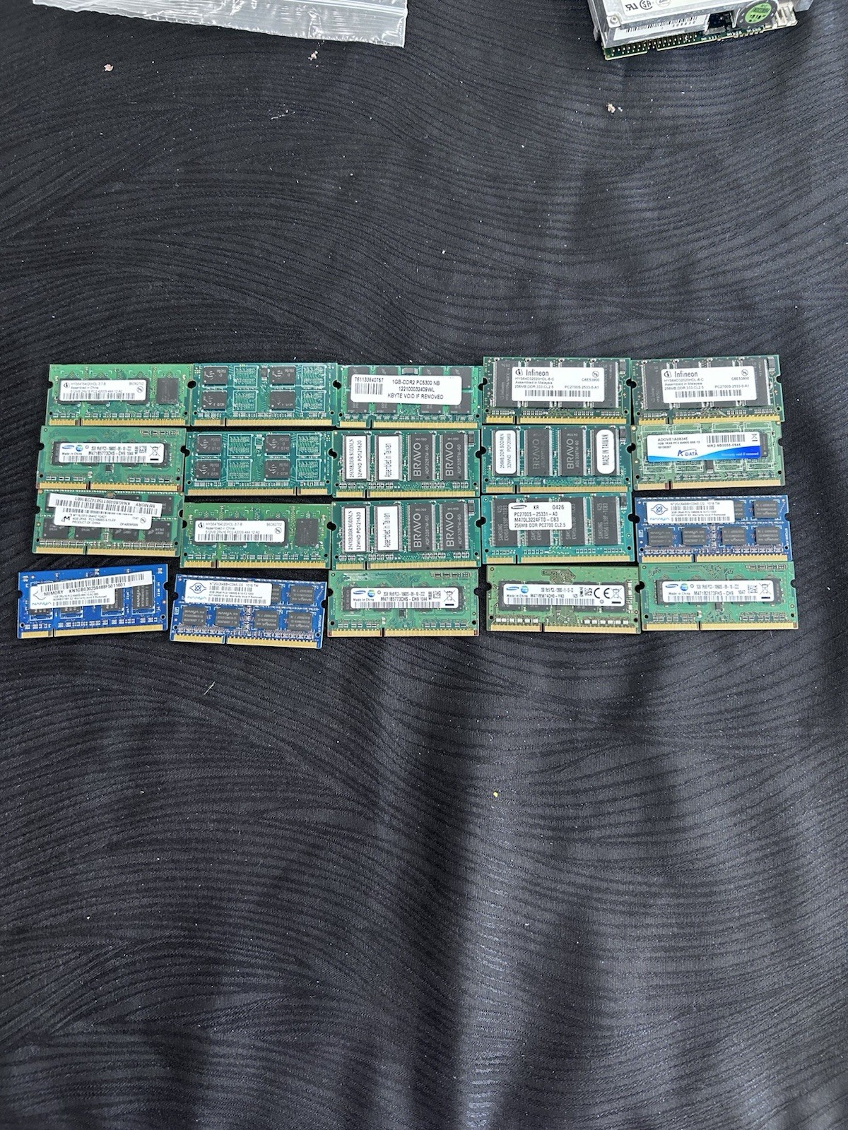 Lot of 20 SODIMM Laptop RAM DDR Untested As Is Lot of 20 SODIMM Laptop RAM DDR Untested As Is