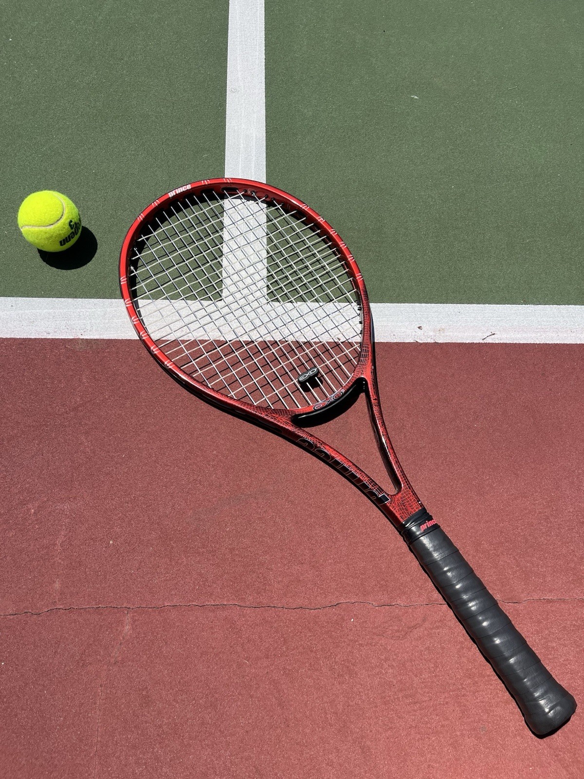 Prince EXO3 Ignite Team 95 Tennis Racquet 16x18 Pattern 95 In.² 4 3/8 Grip Prince EXO3 Ignite Team 95 Tennis Racquet 16x18 Pattern 95 In.² 4 3/8 Grip