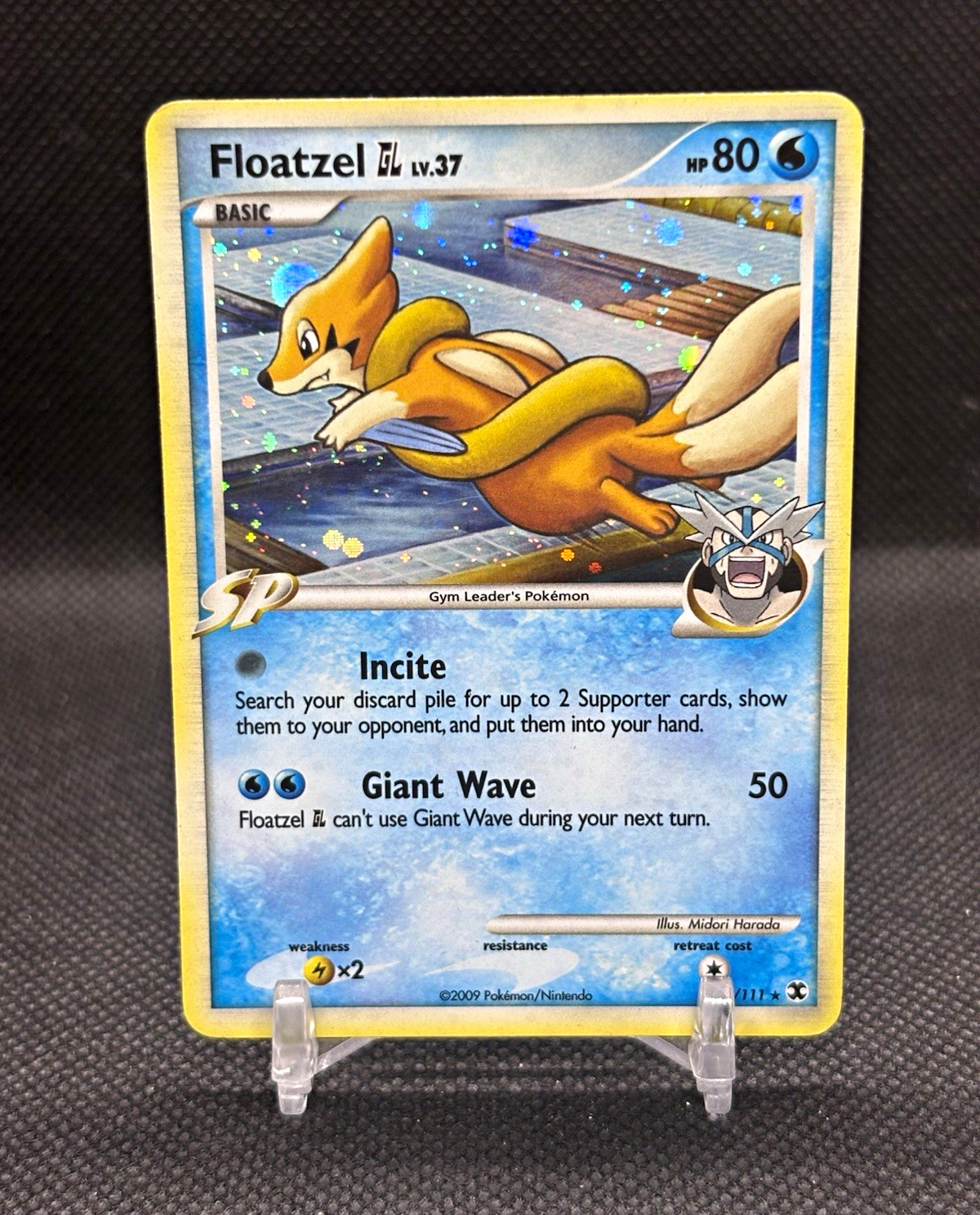 Floatzel GL 4/111 Rising Rivals Holo Floatzel GL 4/111 Rising Rivals Holo
