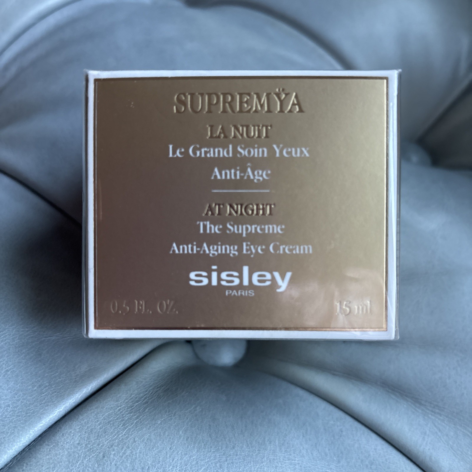 SISLEY SUPREMYA NIGHT EYE CREAM .5 FL OZ SISLEY SUPREMYA NIGHT EYE CREAM .5 FL OZ