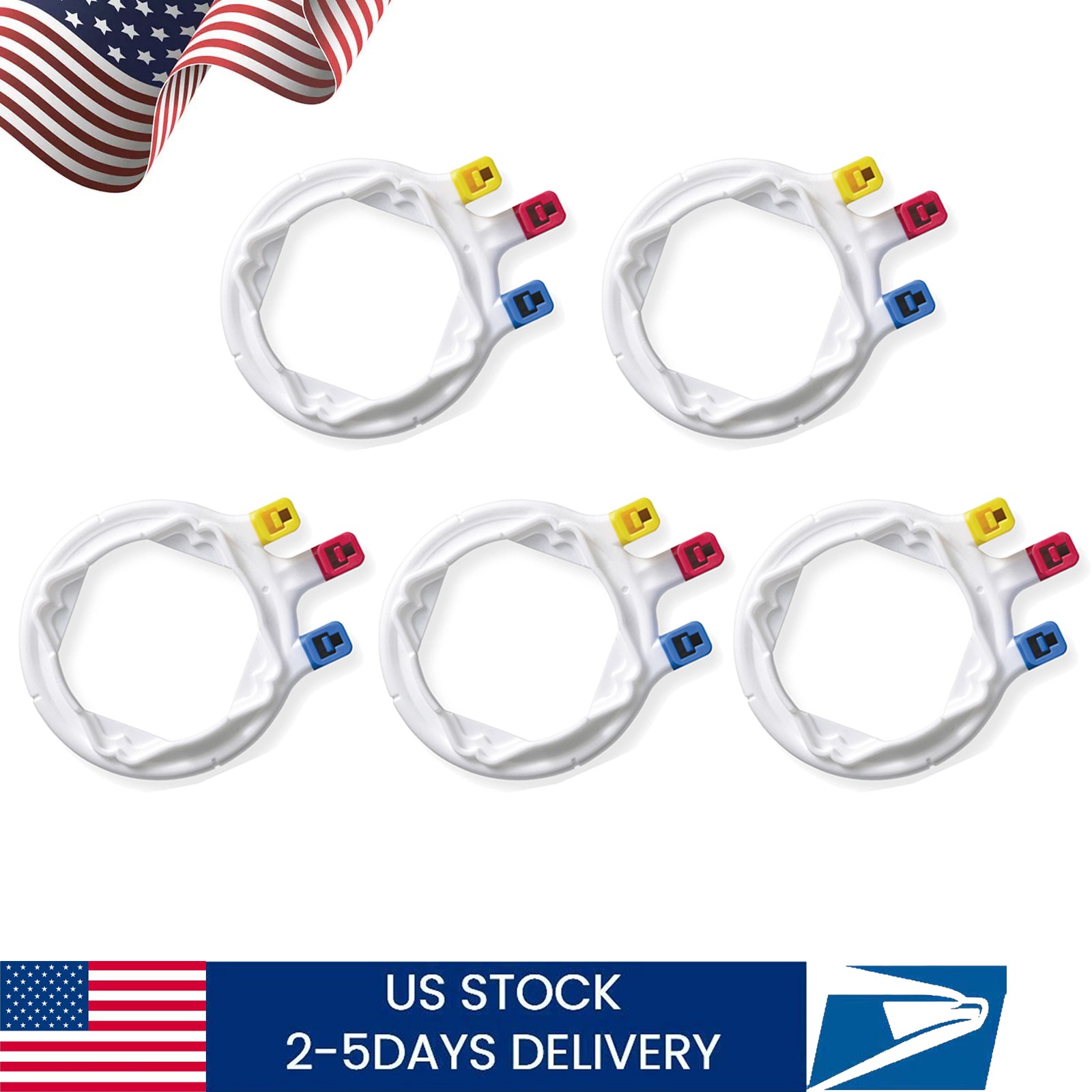 5Pcs Dental Universal XCP-ORA Positioning Ring fits XCP-DS Fit XIOS Biteblocks