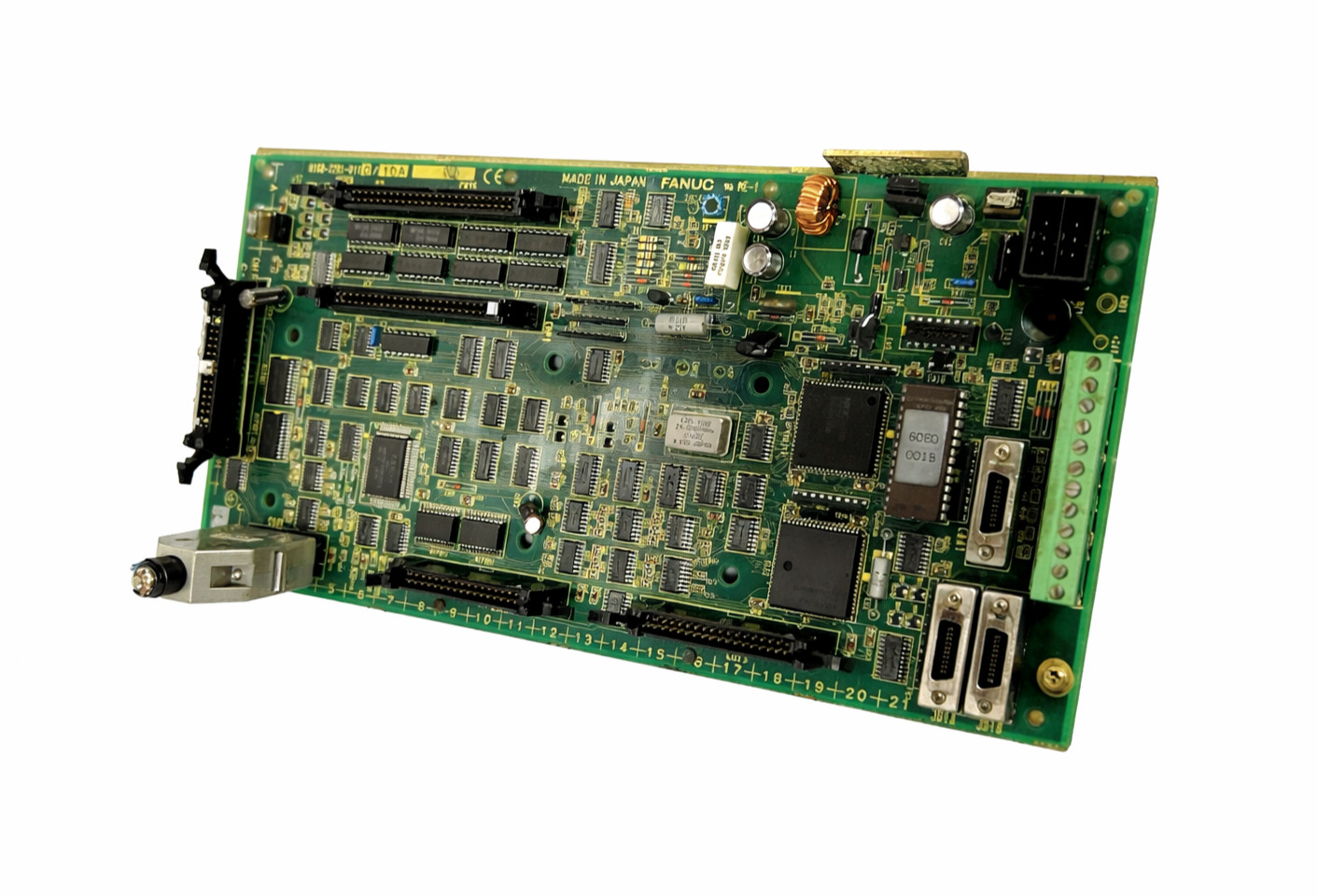 Fanuc A16B-2201-0110/10A Circuit Board CNC Control PCB - Tested / Working Fanuc A16B-2201-0110/10A Circuit Board CNC Control PCB - Tested / Working