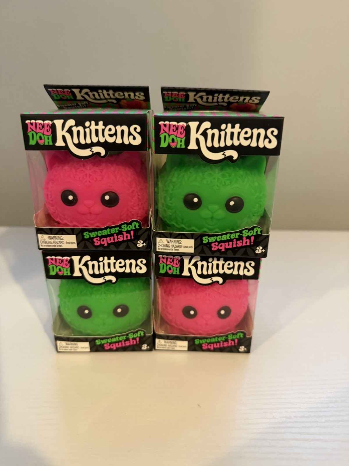 NeeDoh Christmas Kittens - Set of 4 - SUPER RARE EARLY HOLIDAY RELEASE NeeDoh Christmas Kittens - Set of 4 - SUPER RARE EARLY HOLIDAY RELEASE