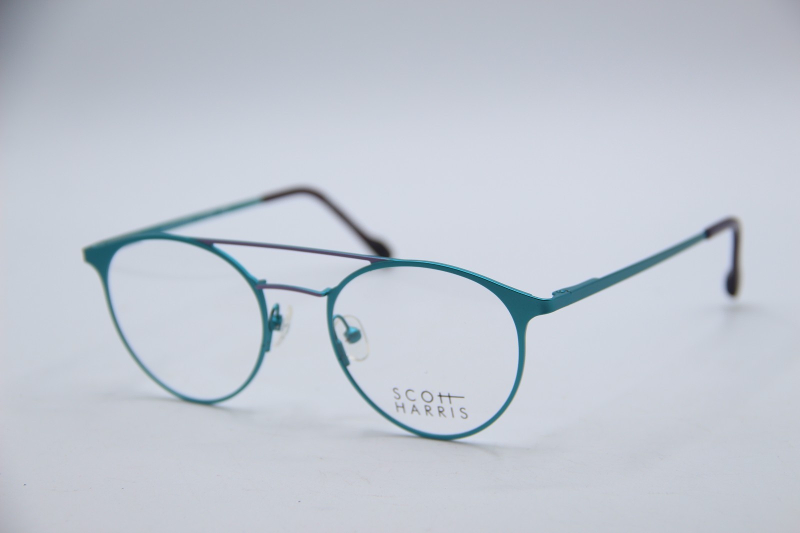 NEW SCOTT HARRIS SH-712 C2 BLUE PURPLE AUTHENTIC EYEGLASSES 49-19