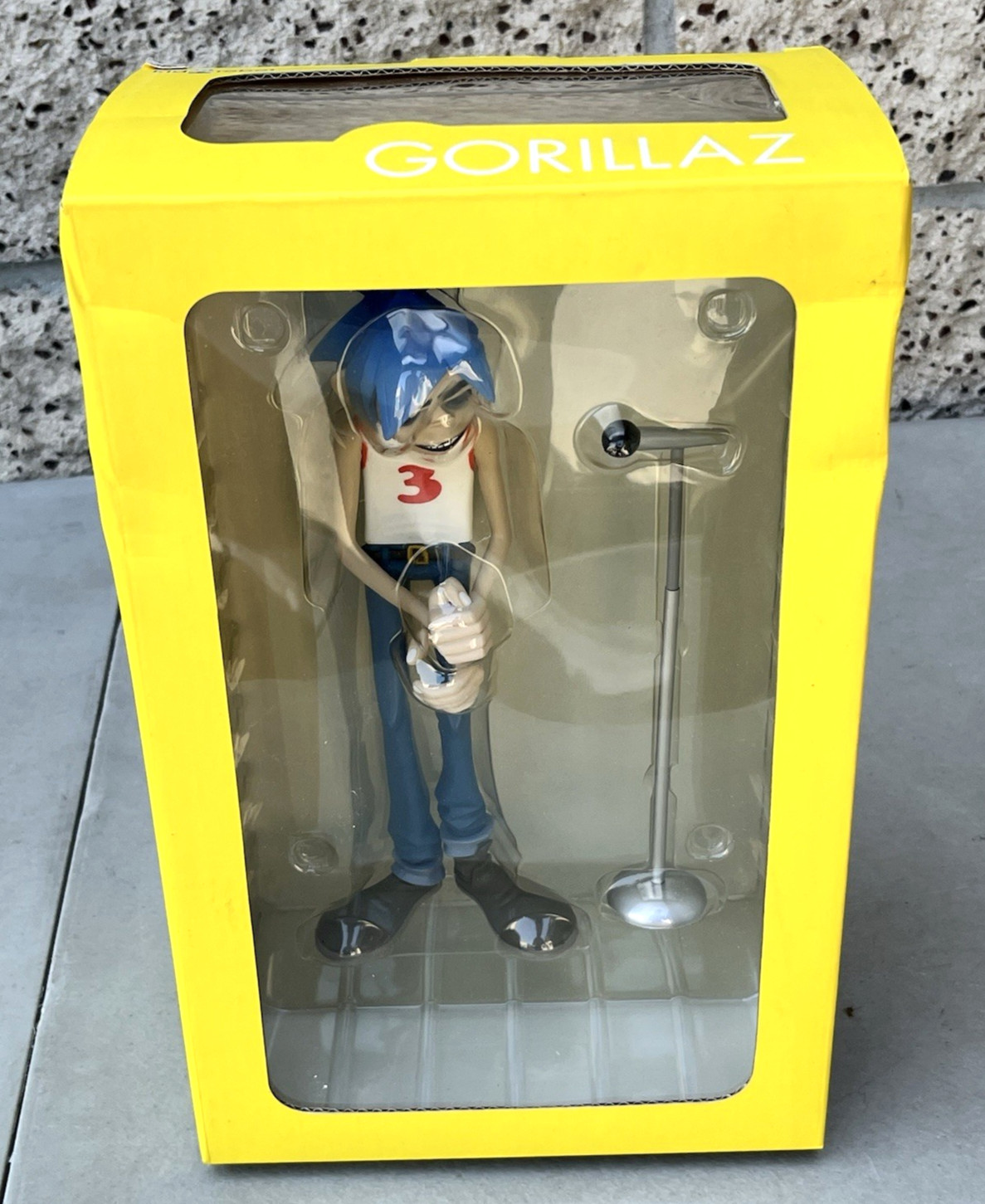 NEW 2006 Kidrobot x Gorillaz 2D Vinyl Action Figure NEW Kid Robot CMYK NEW 2006 Kidrobot x Gorillaz 2D Vinyl Action Figure NEW Kid Robot CMYK