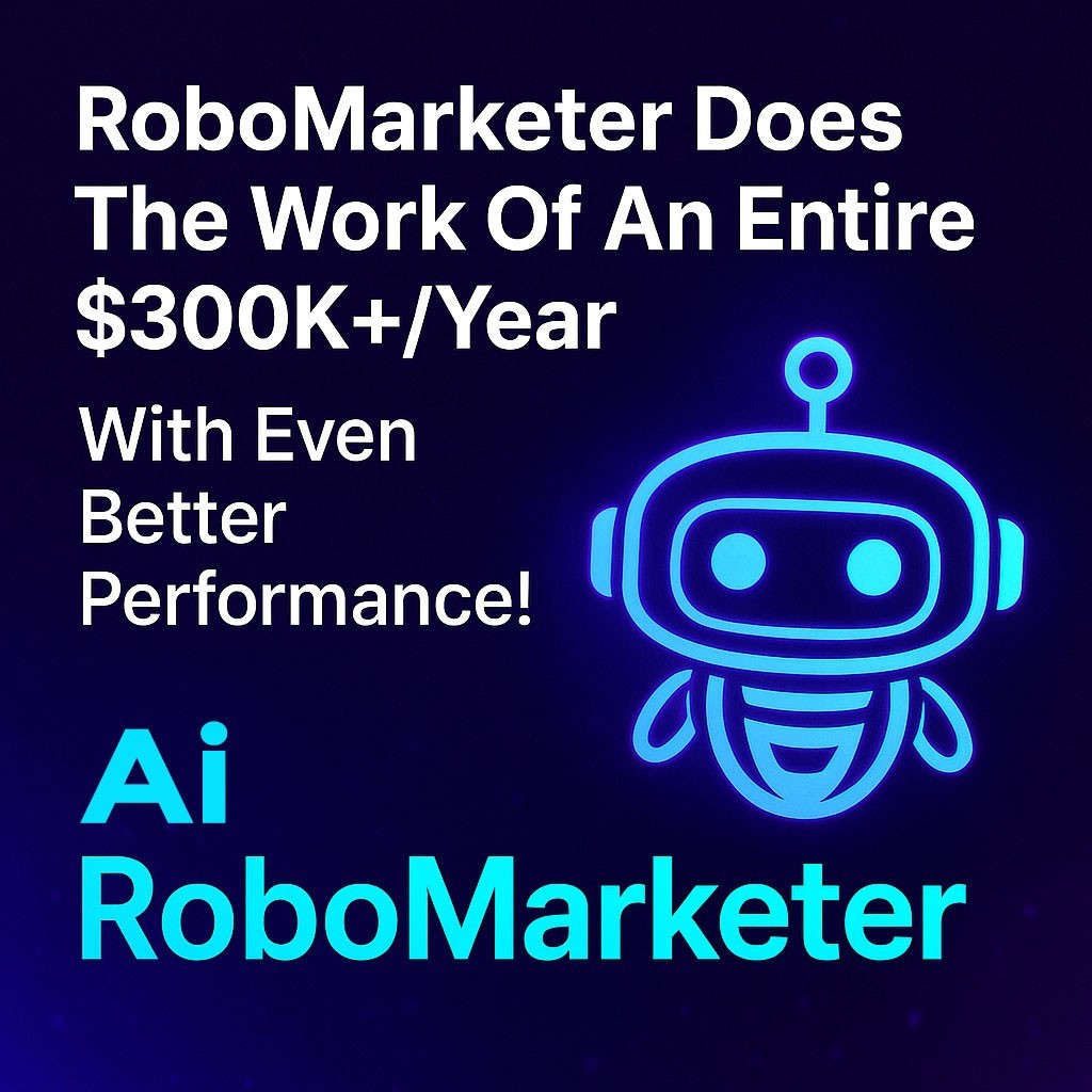 Ai RoboMarketer 12-Month AI Marketing Software Subscription Card - 1 Yr. License Ai RoboMarketer 12-Month AI Marketing Software Subscription Card - 1 Yr. License