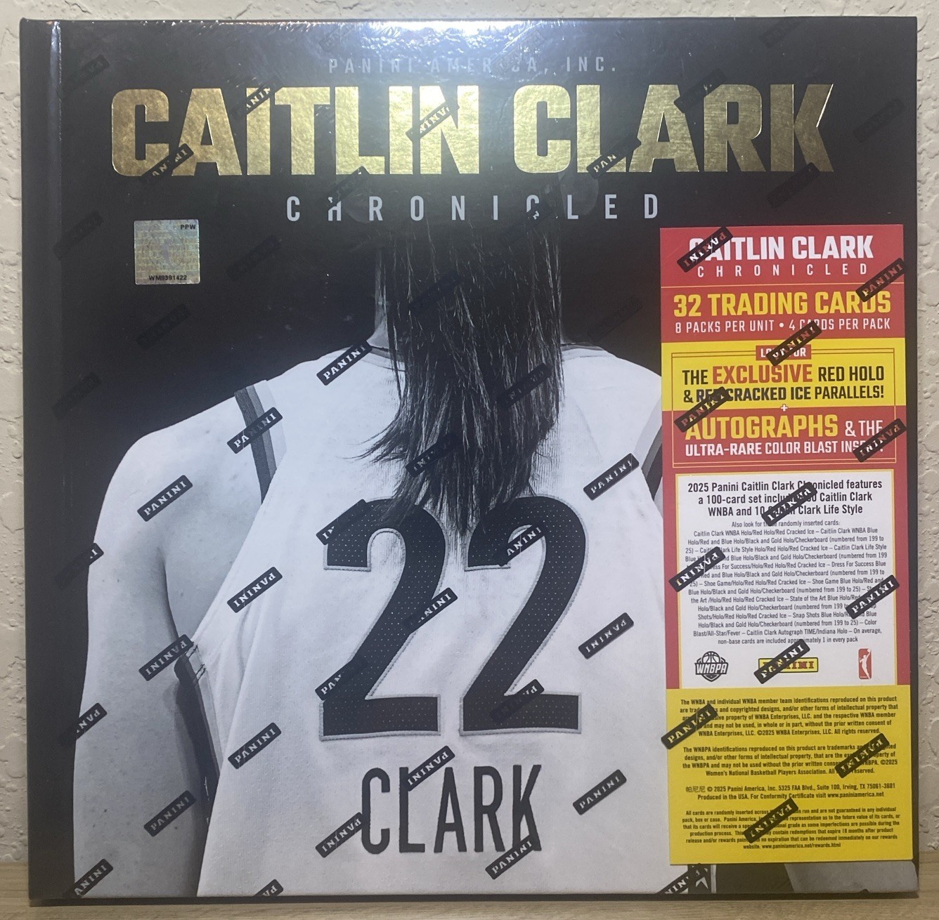 2025 Panini Caitlin Clark Chronicled Book Factory Sealed Target Exclusive 2025 Panini Caitlin Clark Chronicled Book Factory Sealed Target Exclusive