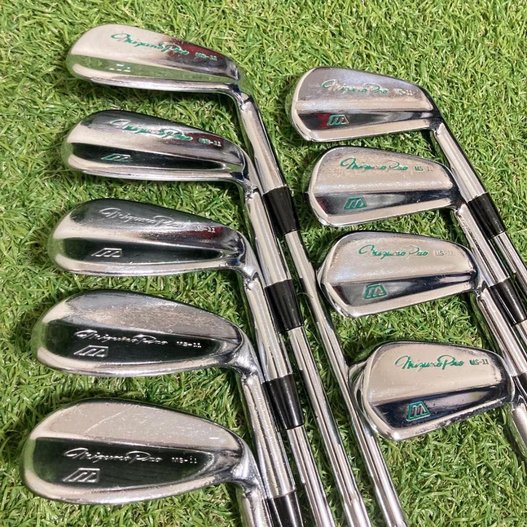 Mizuno Pro MS-11 Iron Set 9pcs 4-Pw,Ps,Sw Stiff Flex MFM6.0 RH