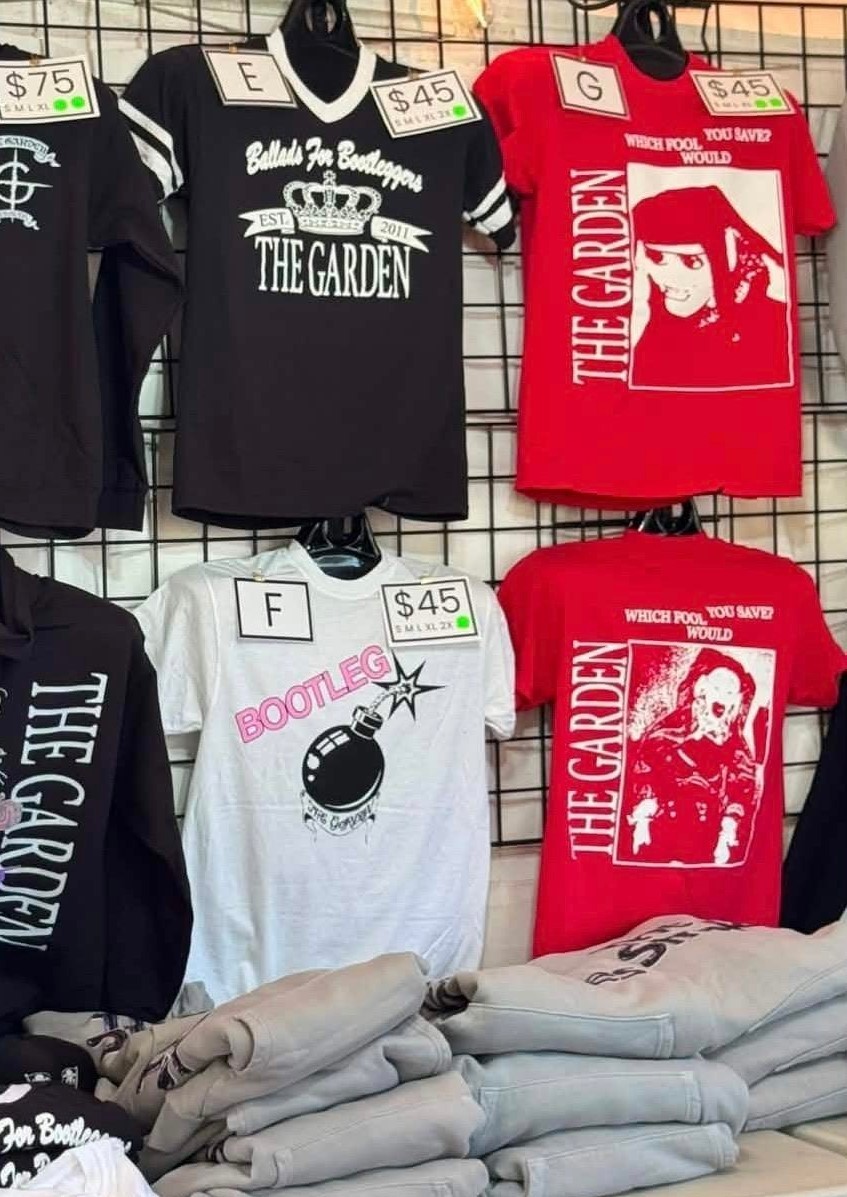 HOT The Garden 2026 Tour Merch Reprint