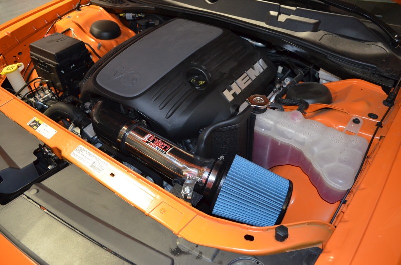 Injen PF5063P Power-Flow Air Intake System Fits 300 Challenger Charger Magnum