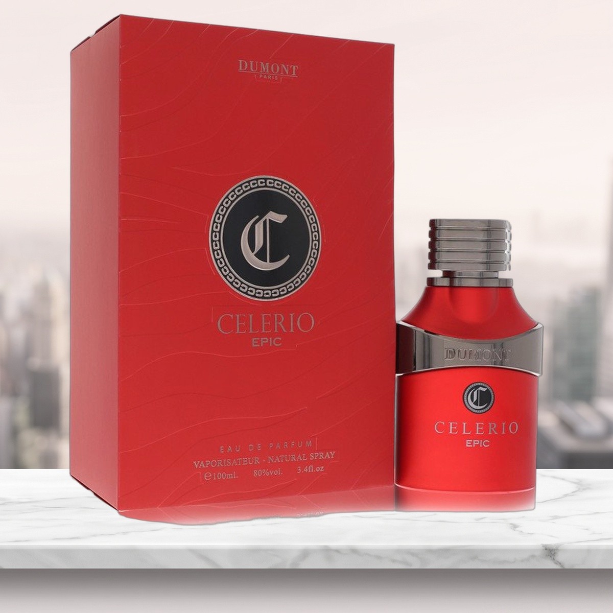 Dumont Celerio Epic Eau De Parfum Spray (Unisex) By Dumont Paris - 3.4 oz