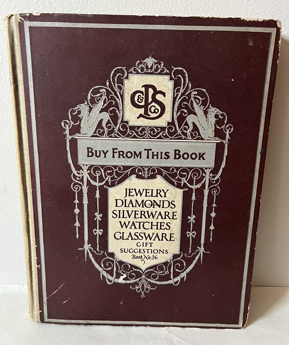 Original 1927 Carson Pirie Scott & Co Book Catalog Jewelry Watches Diamonds