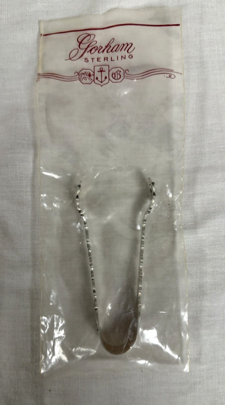 SEALED Strasbourg by Gorham Sterling Silver Sugar Tong 4\