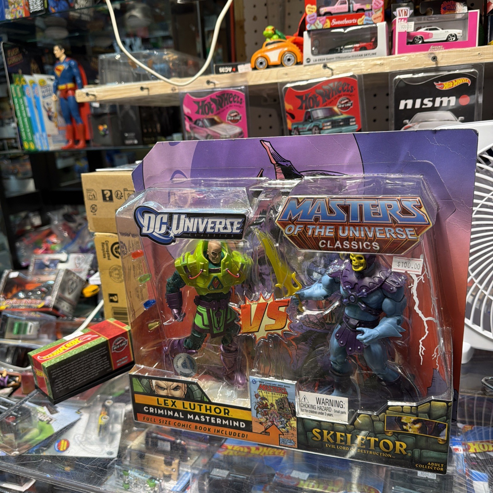 Mattel DC Universe Masters of the Universe Classics Lex Luthor vs Skeletor 2 Pk Mattel DC Universe Masters of the Universe Classics Lex Luthor vs Skeletor 2 Pk