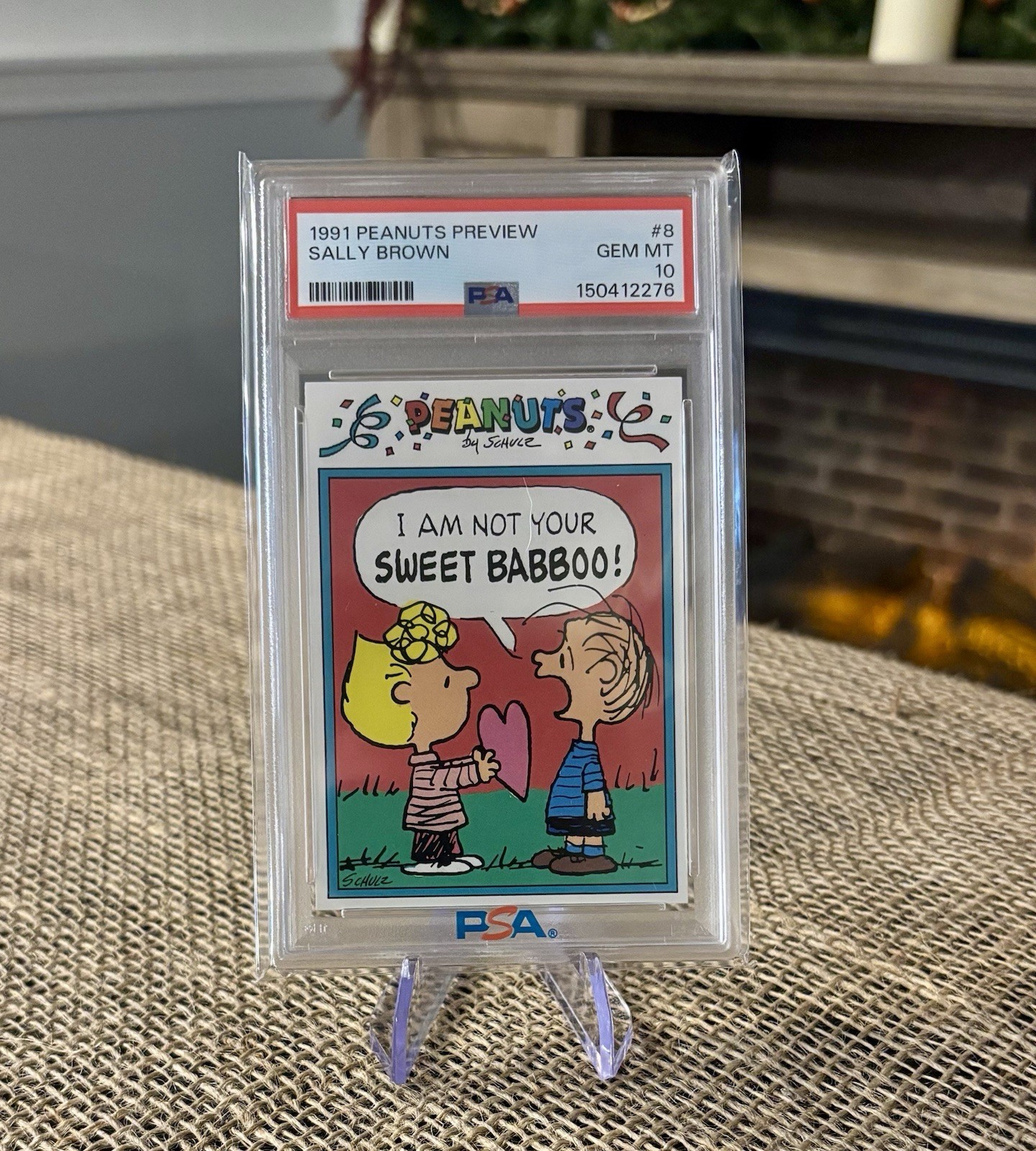 1991 Peanuts Preview Sally Brown PSA 10 Charlie Brown Lucy Schulz Linus Vintage 1991 Peanuts Preview Sally Brown PSA 10 Charlie Brown Lucy Schulz Linus Vintage