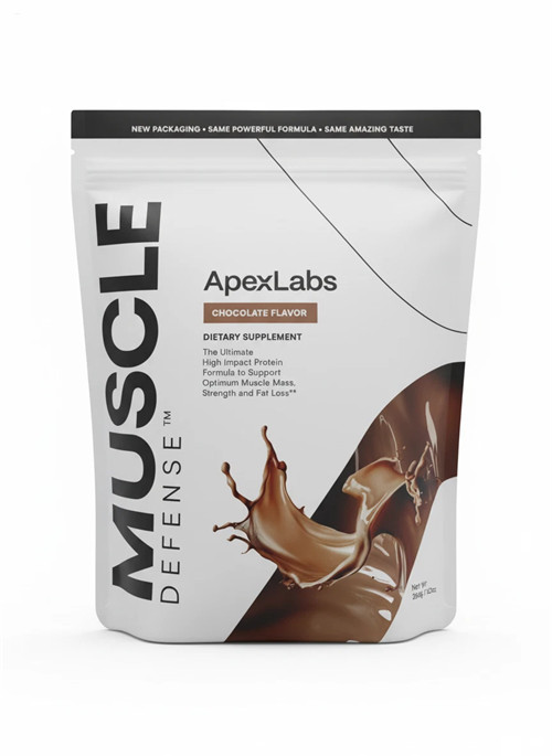 New Apex Labs Muscle Defense Chocolate Flavor- 8.57 OZ - EXP 2027