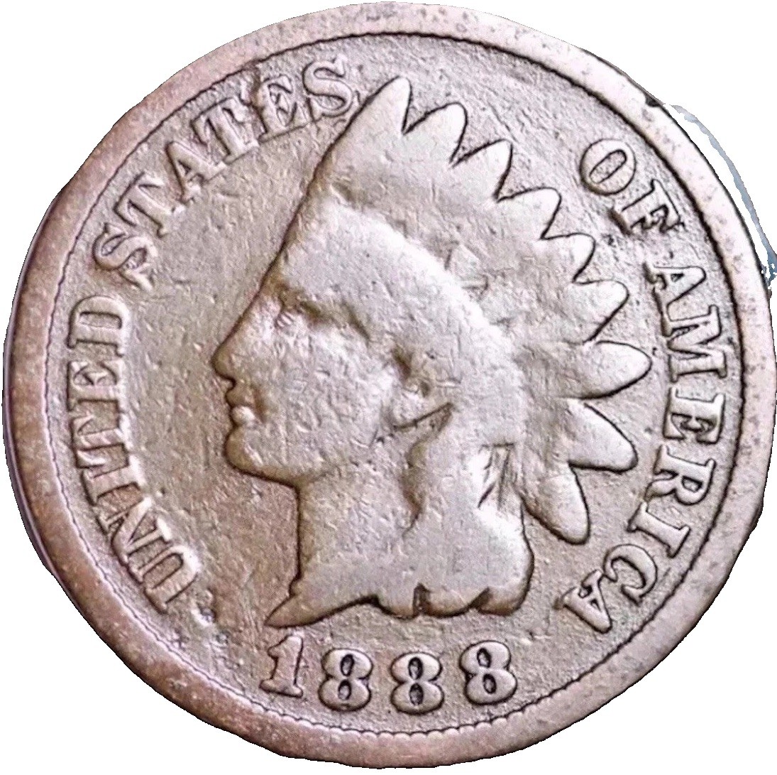 1888 Indian Head Cent Penny “Best Value On EBay” FAST SHIPPING 1888 Indian Head Cent Penny “Best Value On EBay” FAST SHIPPING