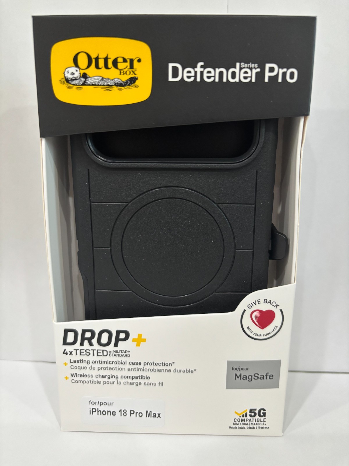 OtterBox Defender phone case MagSafe Rugged for iPhone 18 pro max W belt clip OtterBox Defender phone case MagSafe Rugged for iPhone 18 pro max W belt clip