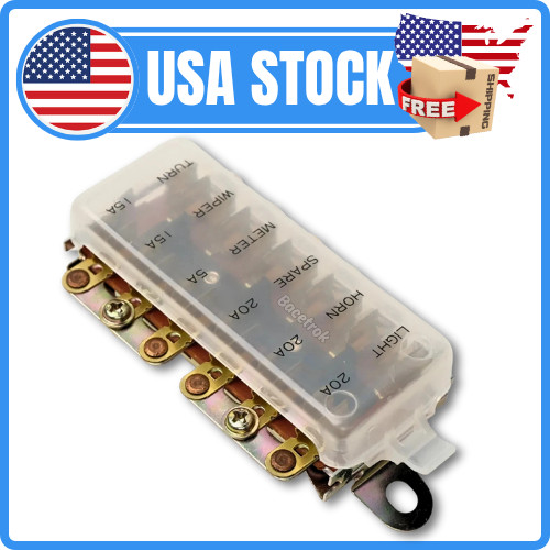 For Toyota Land Cruiser FJ40 Fuse Box and Cover LandCruiser FJ40 1971 Early New
