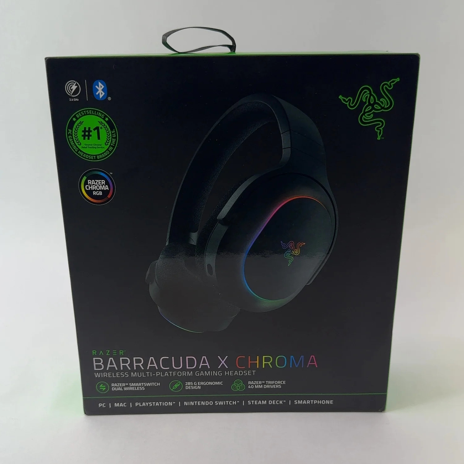 New Razer Barracuda X Chroma Wireless Multi-Platform Gaming Headset RZ04-0522