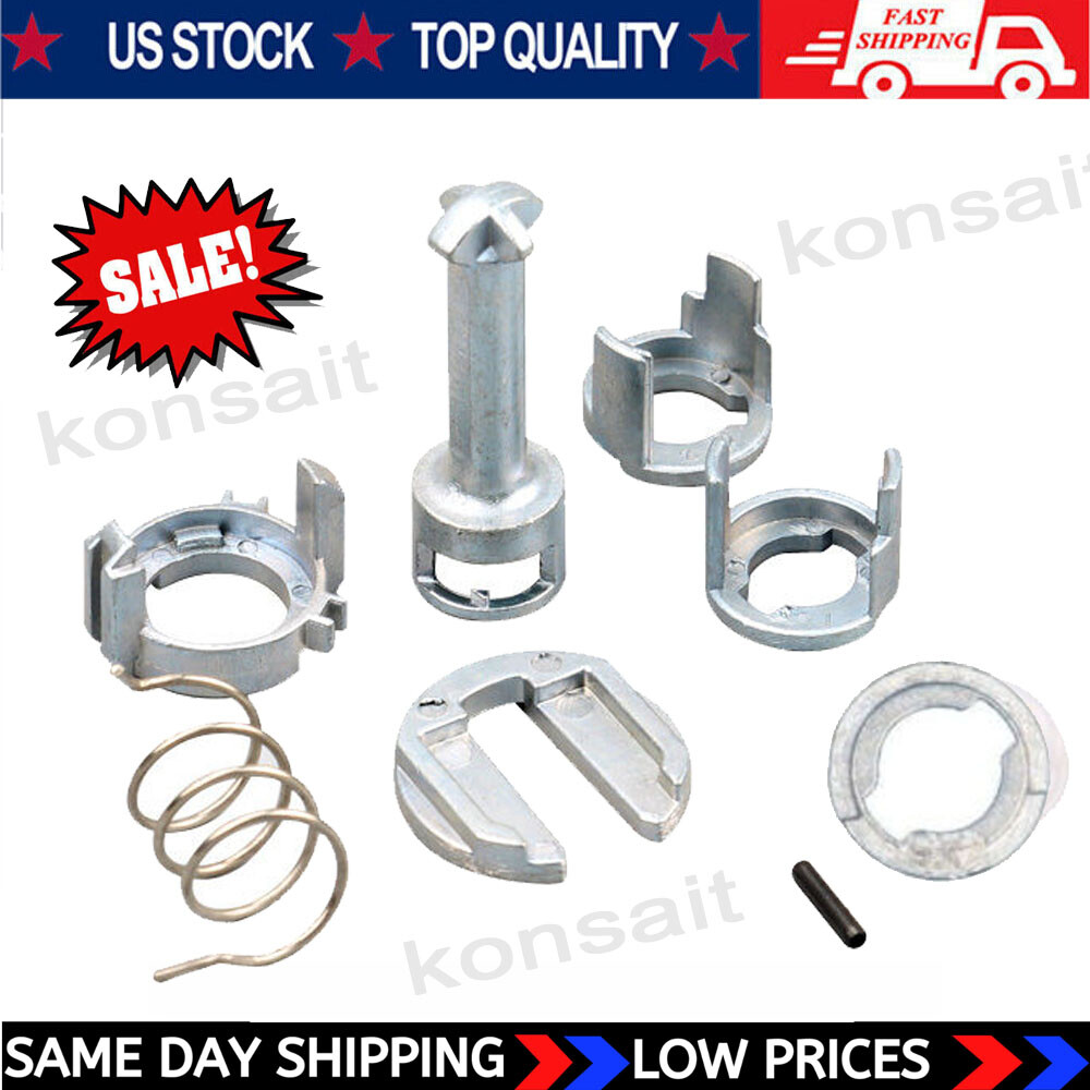 For BMW X5 E46 X3 LHD Left Driver Door Lock Repair Kit Cylinder Barrel