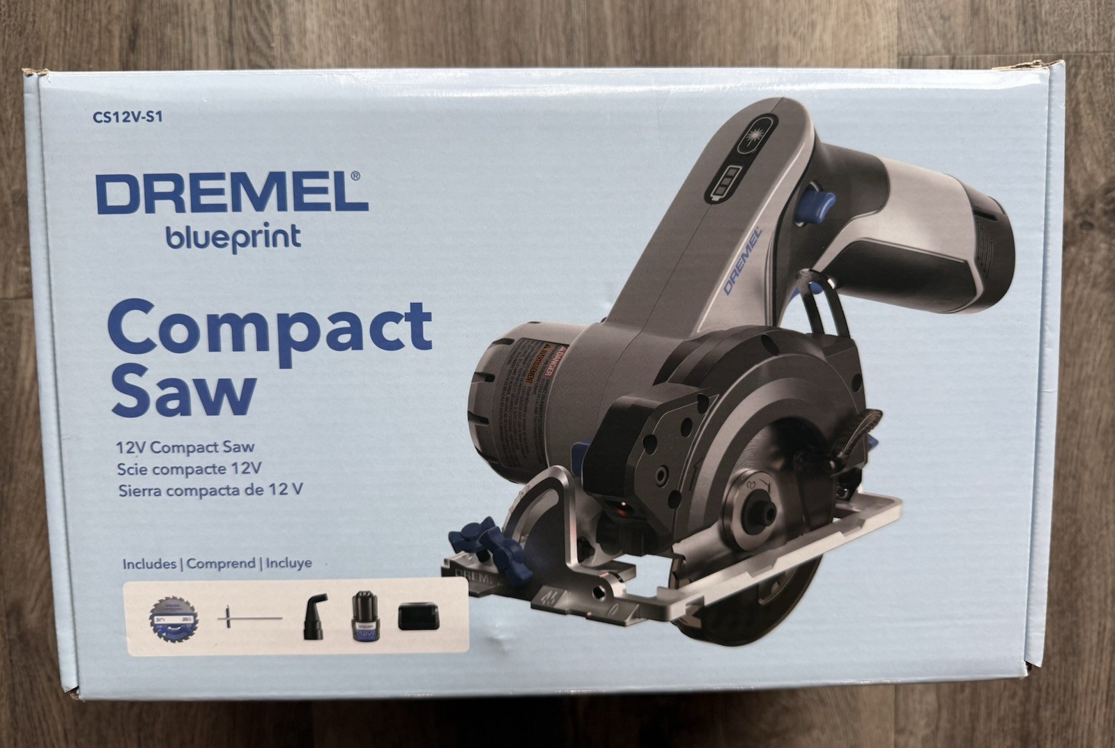 Dremel Blueprint Compact Circular Saw Kit 12V Brushless 4-3/8\