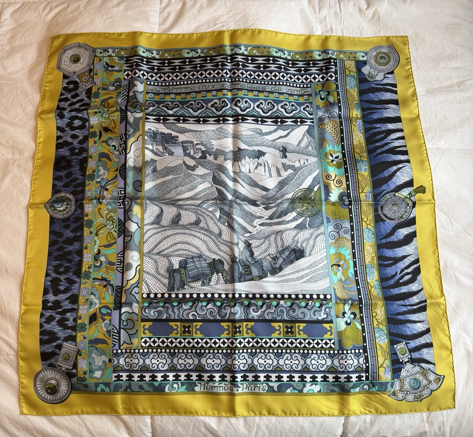 HERMÈS silk square 90x90 - 