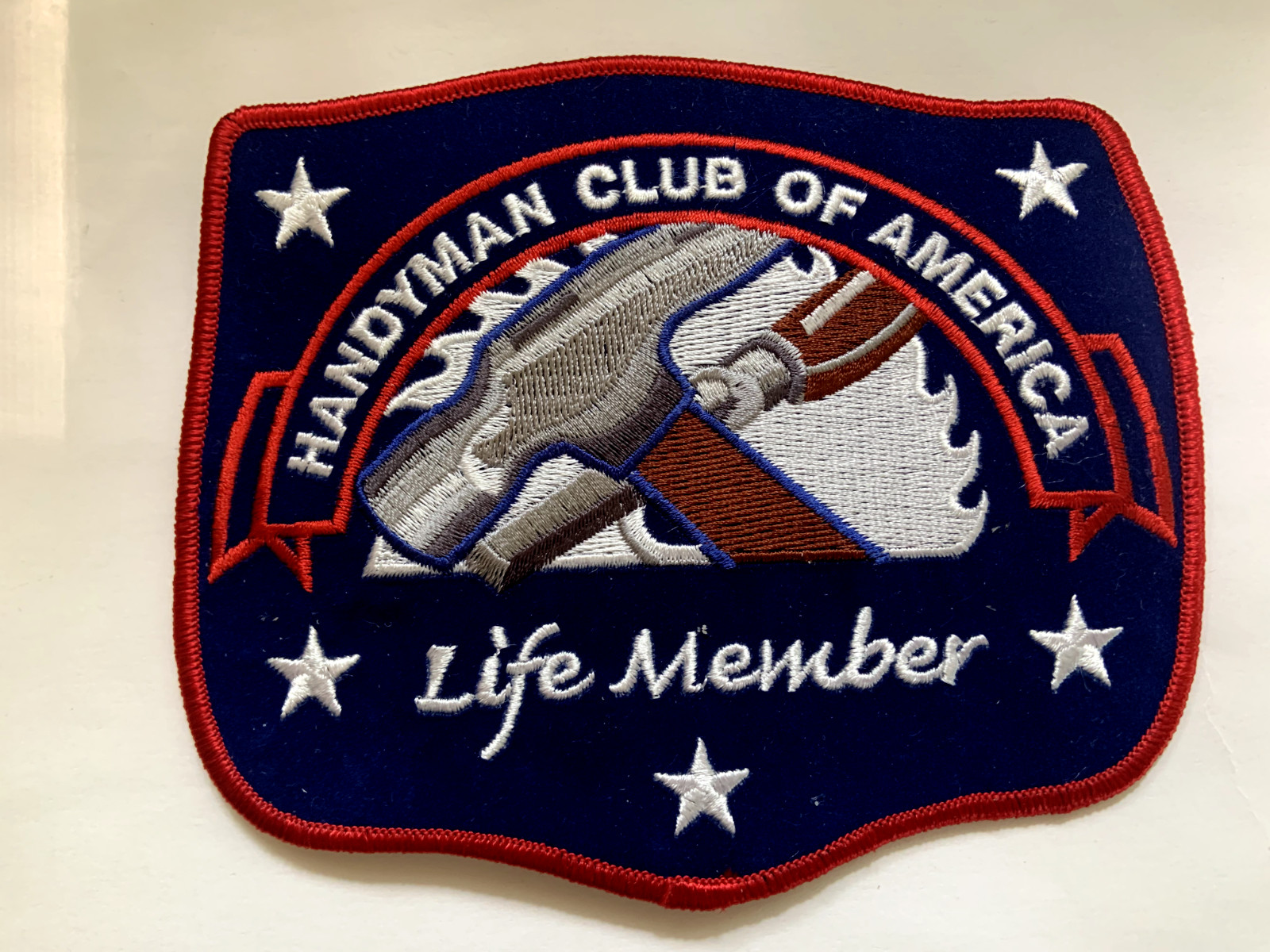 Handyman Club of America Life Member Jacket Patch Handyman Club of America Life Member Jacket Patch