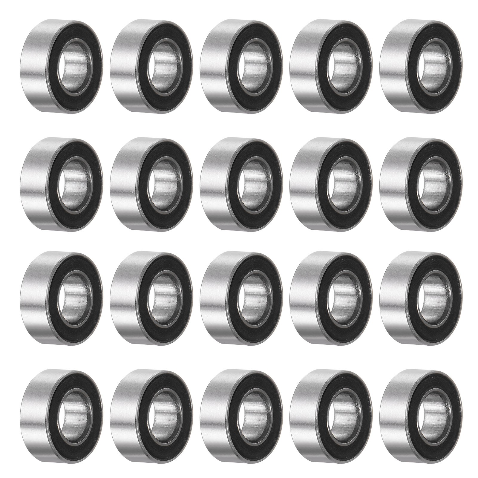 20pcs MR84-2RS Bearings Chrome Steel Mini Bearing Double Sealed ABEC3 20pcs MR84-2RS Bearings Chrome Steel Mini Bearing Double Sealed ABEC3