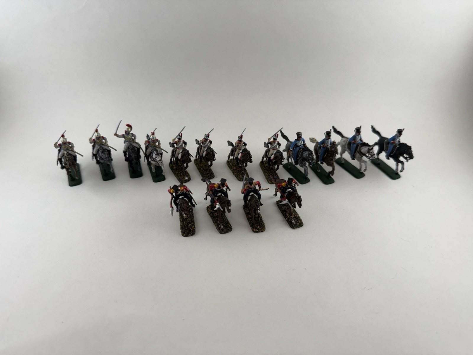 Custom Hand Painted Cavalry Figures Italeri and Esci 32 Riders and Horses