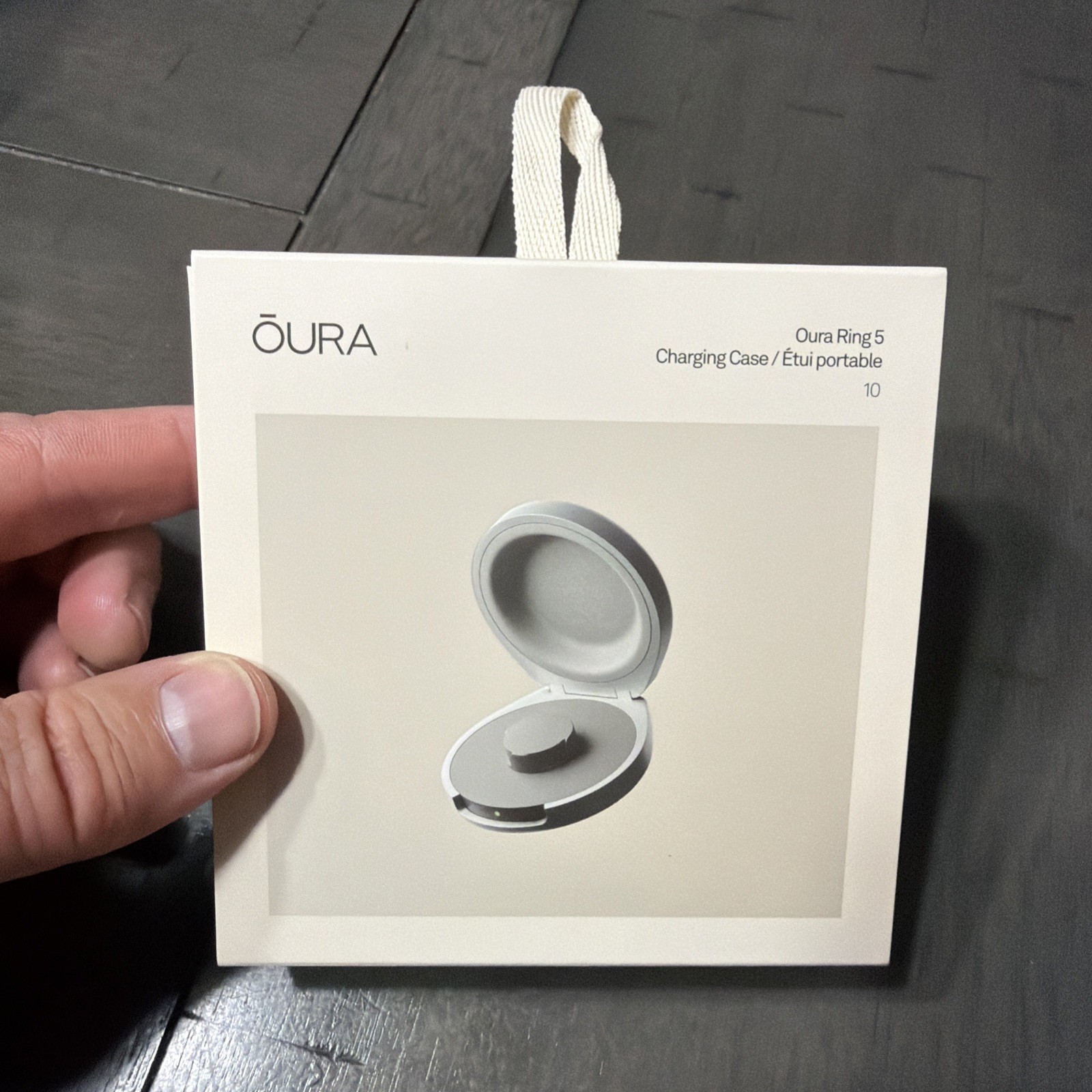 BRAND NEW SEALED GENUINE Oura Ring 5 Charging Caze size 10 CHARGING CASE