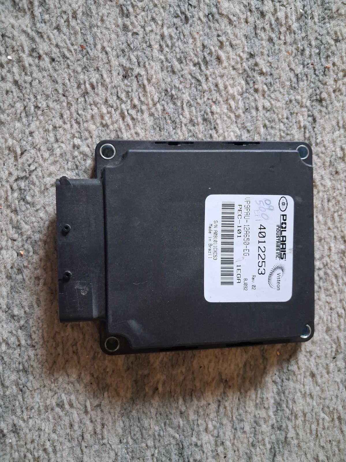 2009 Polaris Sportsman 500 X2 Efi Ecm Computer Ecu 2009 Polaris Sportsman 500 X2 Efi Ecm Computer Ecu