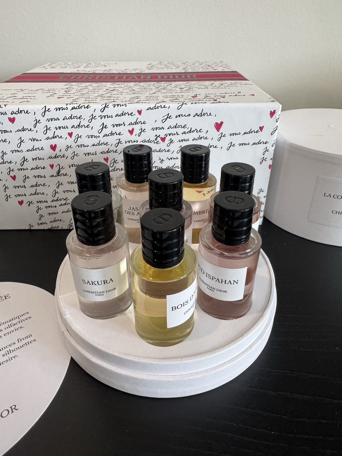 Christian Dior La Collection Privee Sample Spray Gift Set Christian Dior La Collection Privee Sample Spray Gift Set