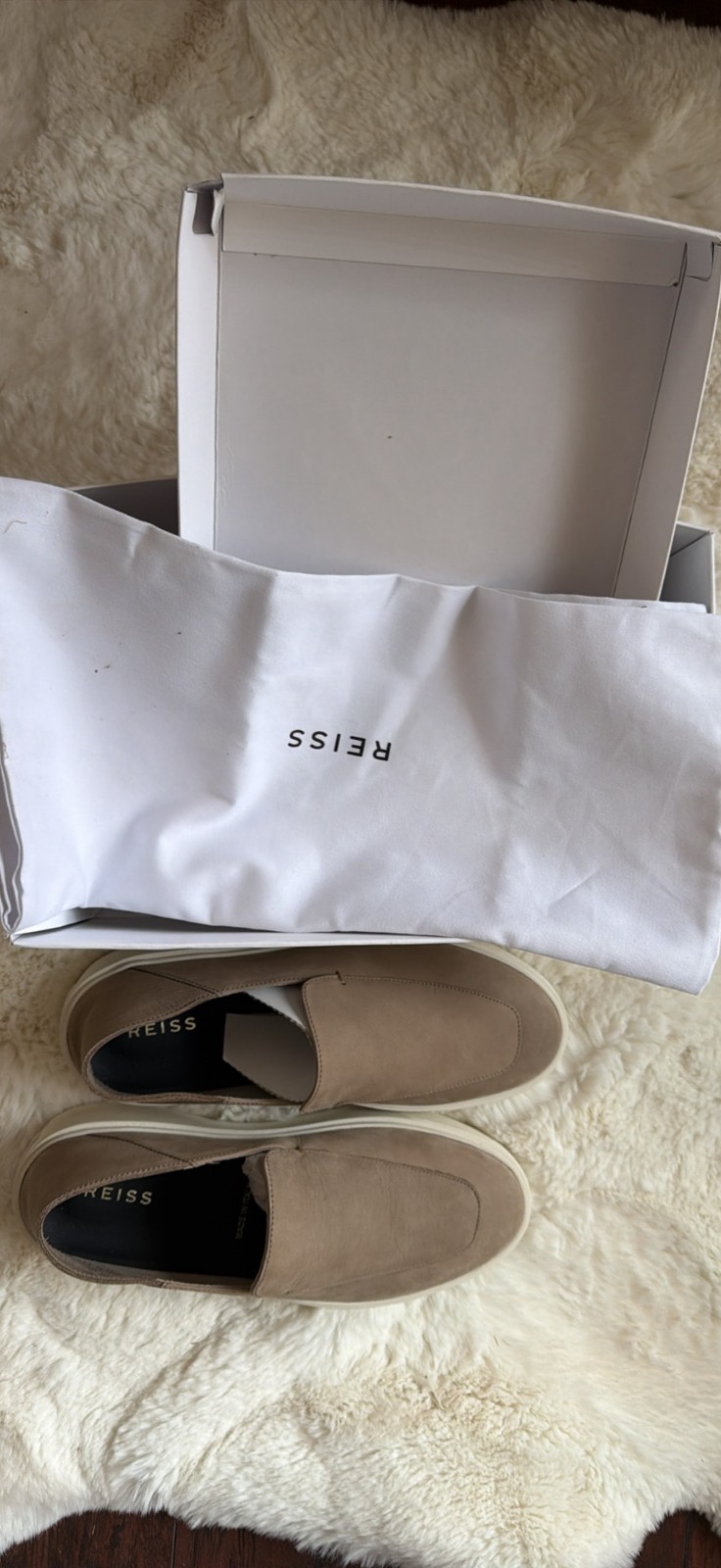 Brand new REISS Suede shoes Men size 9
