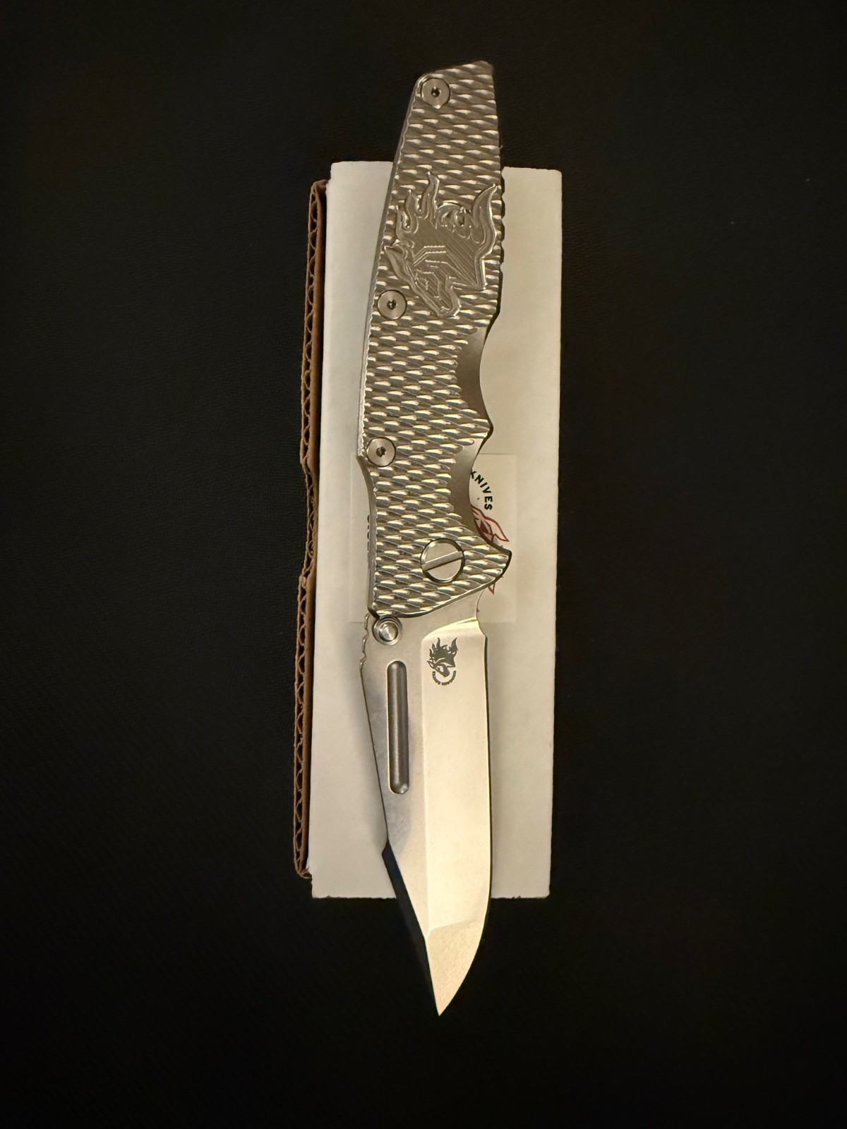 Hinderer - Full Ti Eklipse 3.5 Skinny Fullered Harpoon Spanto (Non-Flipper)