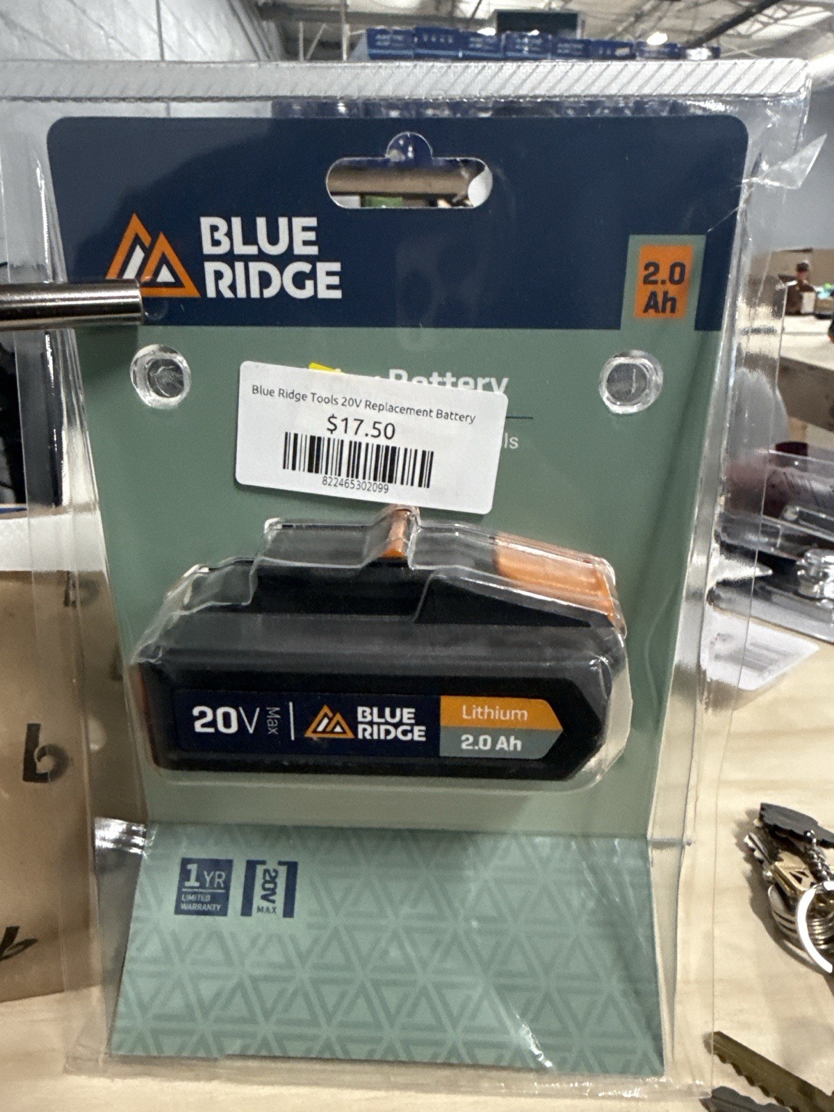 Blue Ridge Tools 20V Replacement Battery Blue Ridge Tools 20V Replacement Battery