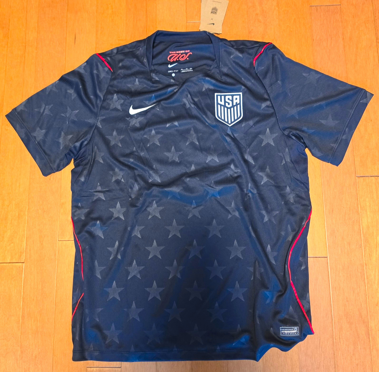 Nike USA National Team Christian Pulisic #10 Soccer Jersey Men's Large Blue Nike USA National Team Christian Pulisic #10 Soccer Jersey Men's Large Blue