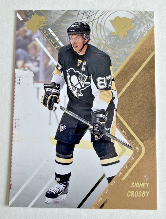2015-16 Upper Deck SPX Hockey #07 Sidney Crosby, Penguins