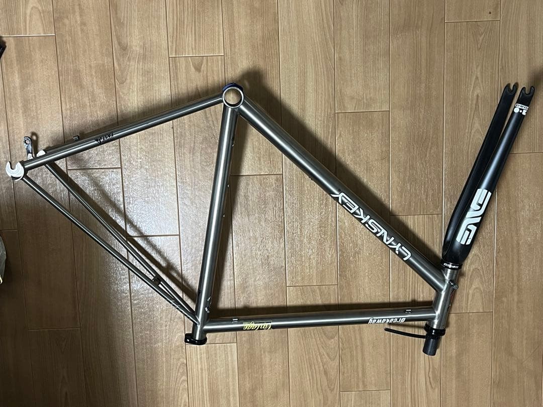 Lynskey Breakaway R450 Titanium Bicycle Frame Set Size M Enve Carbon Fork