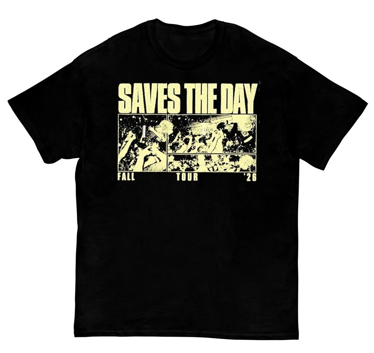 Saves The Day Merch Fall Tour 2026 Shirt