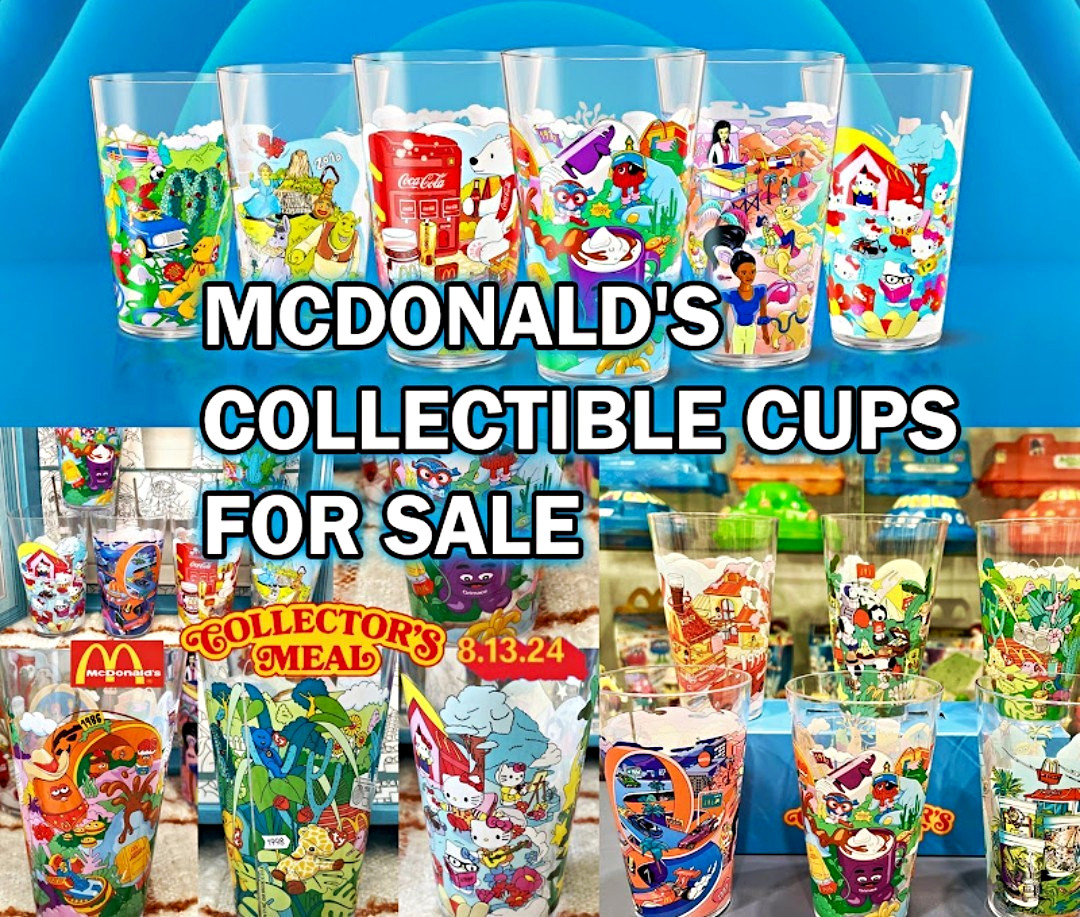 McDonald\'s 2024 Collector’s Meal Original Collectible Cups 1pc