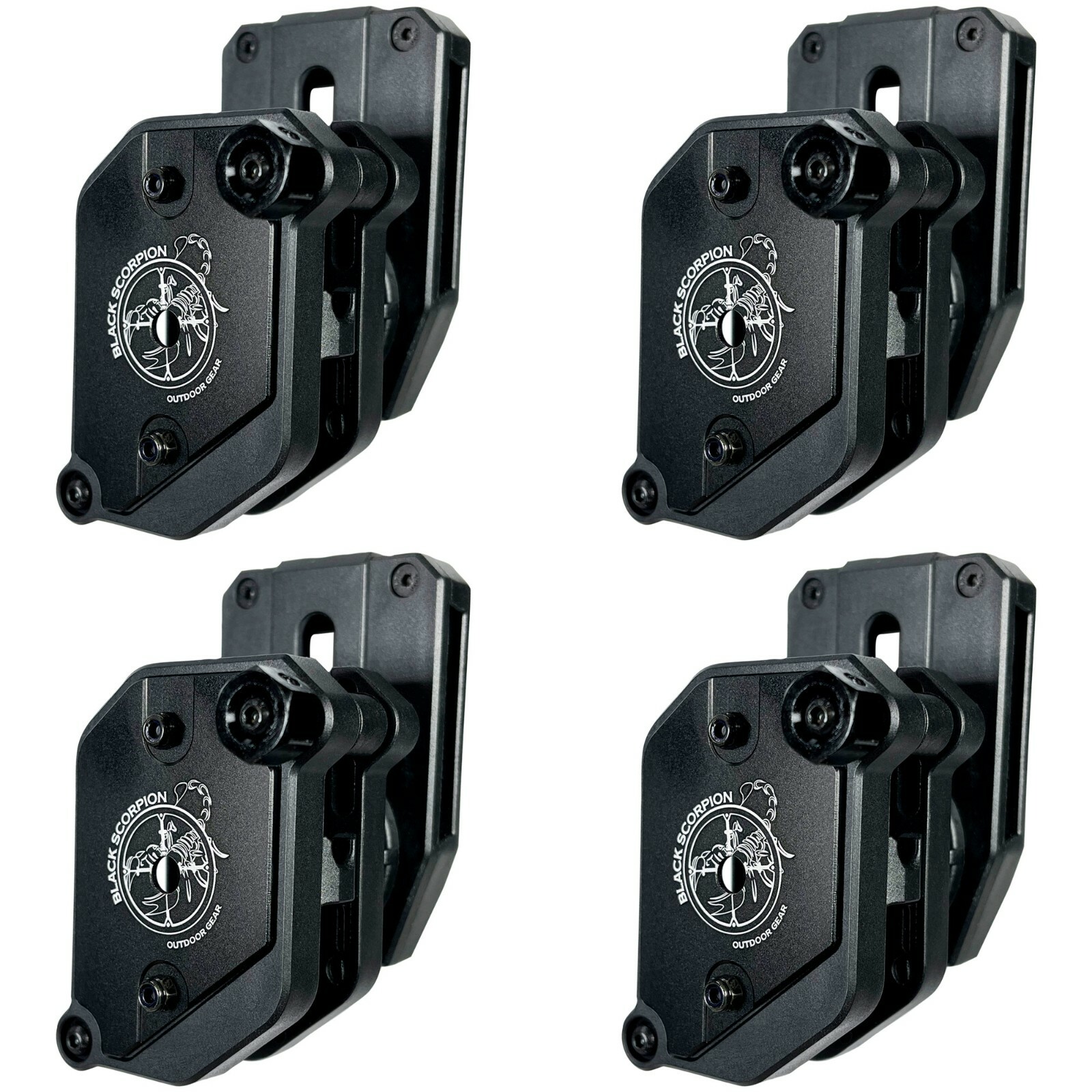 Competition Magazine Pouches for Double Stack Mags IPSC, USPSA Approved 4 pcs