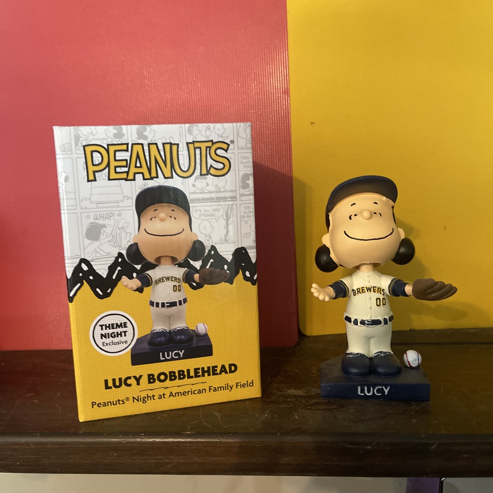 New 2026 MILWAUKEE Brewers Peanuts Lucy Bobblehead Sept 25 Theme Night New 2026 MILWAUKEE Brewers Peanuts Lucy Bobblehead Sept 25 Theme Night