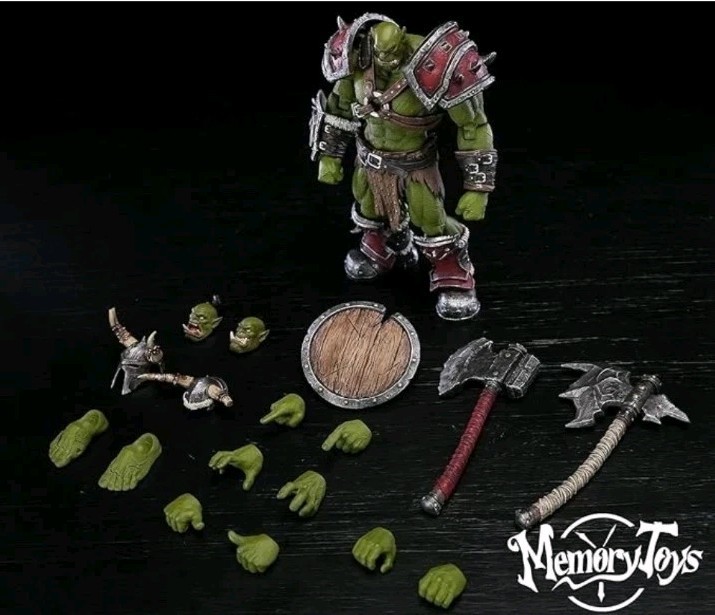 Memory Toys World of Warcraft Orc Warchief Condortier Kargath 